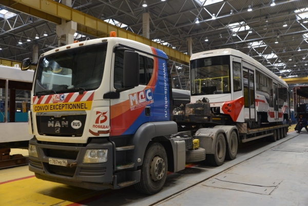 18 марта трамвай производства АО «Уралтрансмаш» отправлен в Уфу